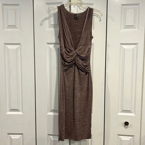 Windsor MIDI Dress dusty rose small like new